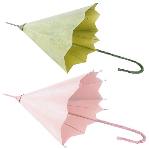 Large metal umbrella